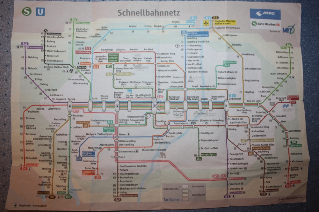 Баварский проездной. Метро в Мюнхене