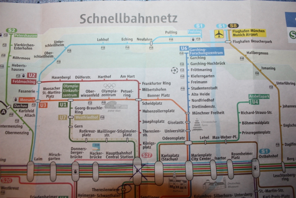 Баварский проездной. Метро в Мюнхене